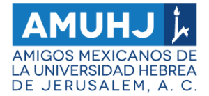 Amigos Mexicanos de la Universidad Hebrea de Jerusalem